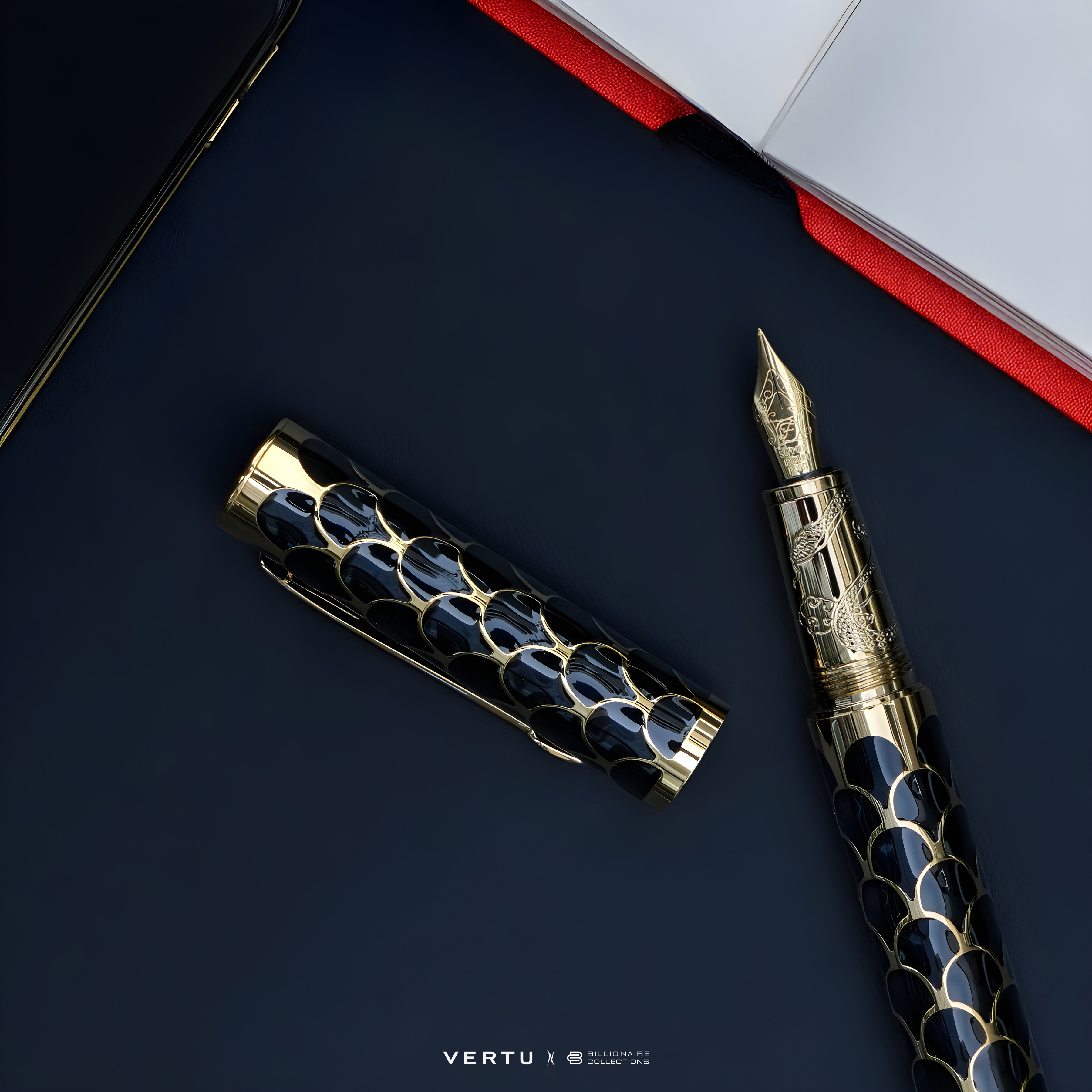 Vertu Serpent Scepter Fountain Pen in Dubai